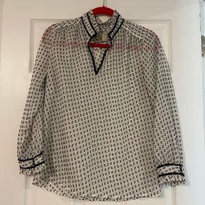 Black & White Polka Dot Top